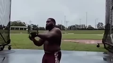 He threw this into the stratosphere 😱