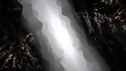 Traveling in a foggy cave