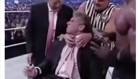 Vincent Kennedy McMahon & Trump WWE