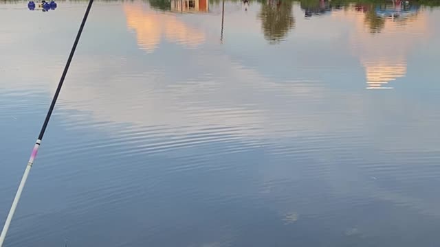 man fishing
