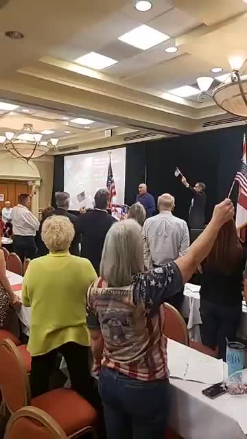 National Anthem LIVE at John Di Lemme's We The People Fight Back Event