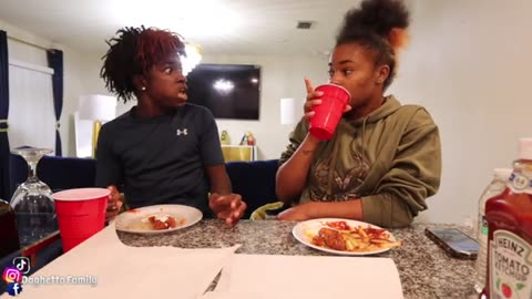 TIKTOK'S FAMOUS HOT HONEY CHICKEN TENDERS MUKBANG WITH MIKAYLA & MIKE