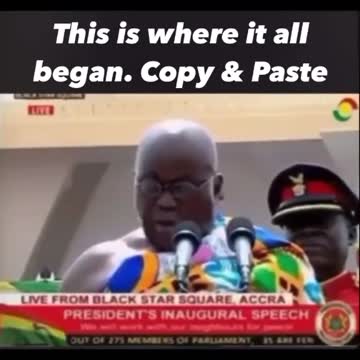 African leaders they Copy & Paste Speech From Western World leaders