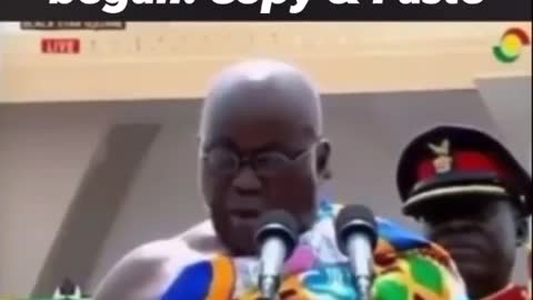African leaders they Copy & Paste Speech From Western World leaders