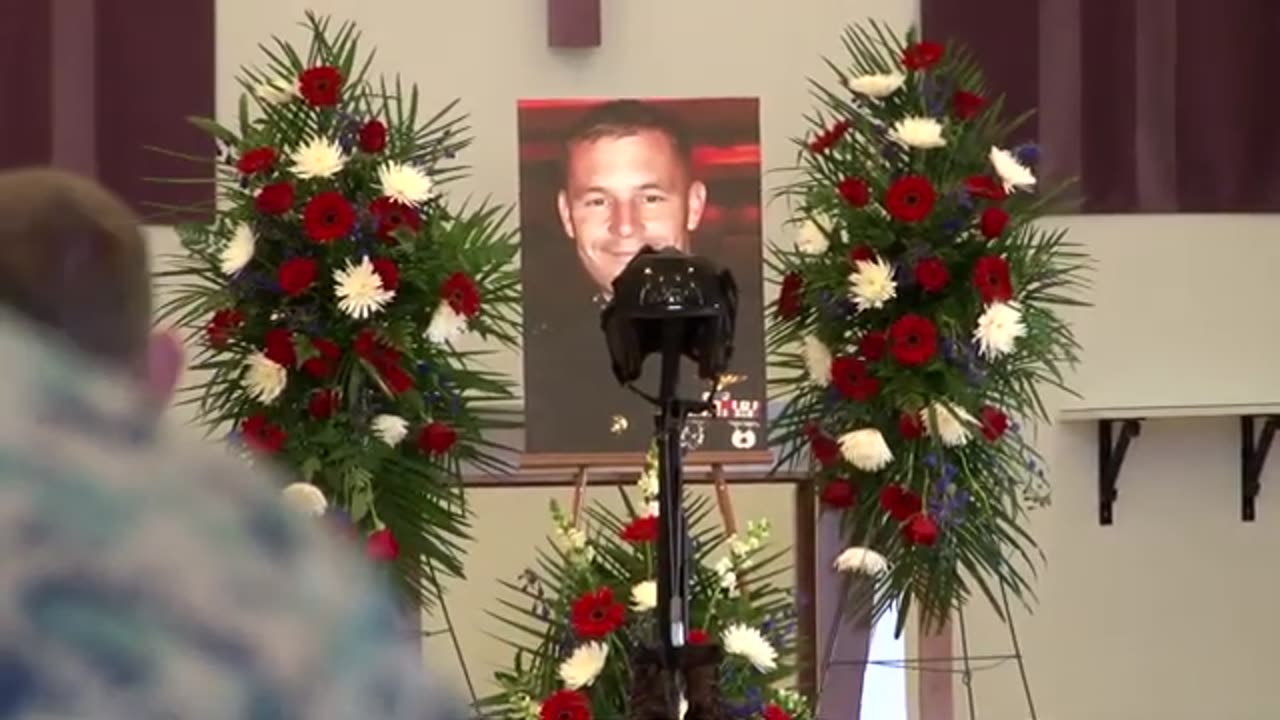 Marines honor fallen pilot