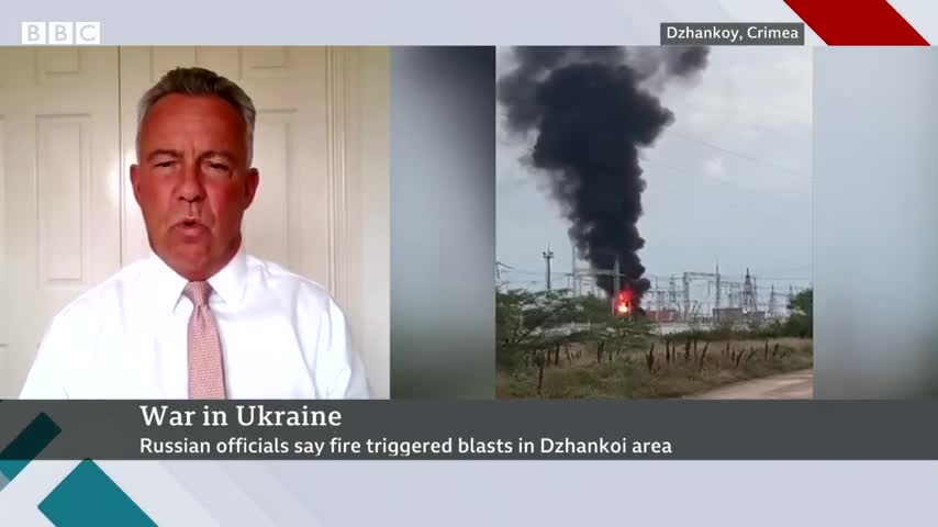 Ukraine war_ Russia blames 'sabotage' for new Crimea explosions
