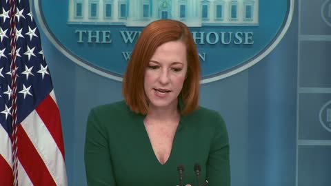 Psaki: Russia is the one ... that has a chemical and biological weapons program."