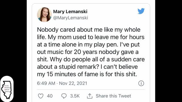 Mary Lemanski resigns over Waukesha Tweets special host Chrissi @IllinoisFreedom