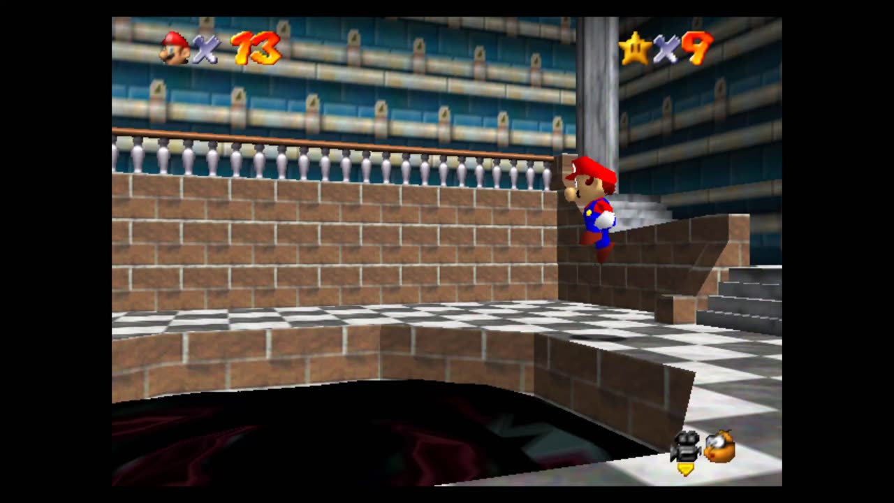 Super Mario 64 - Hurrying Down to Hazy Maze Cave