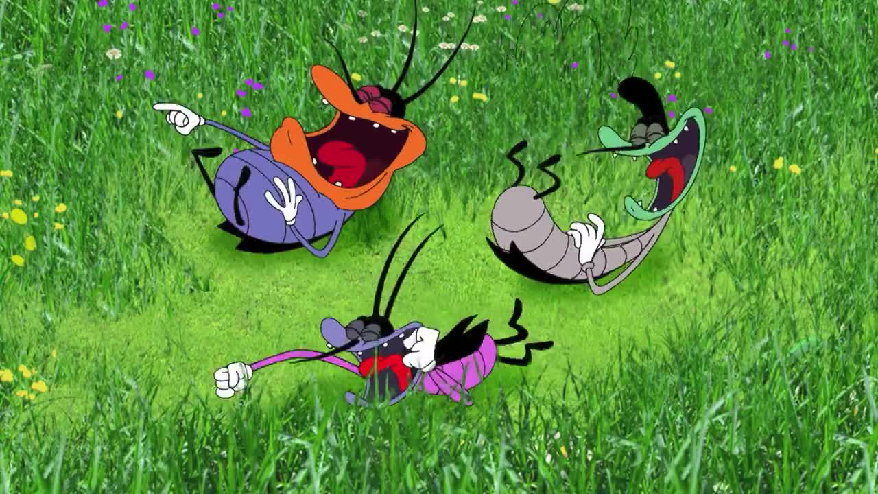 Oggy and the Cockroaches ✏🤣 DOODLE OGGY 🤣✏ cartoons for kids