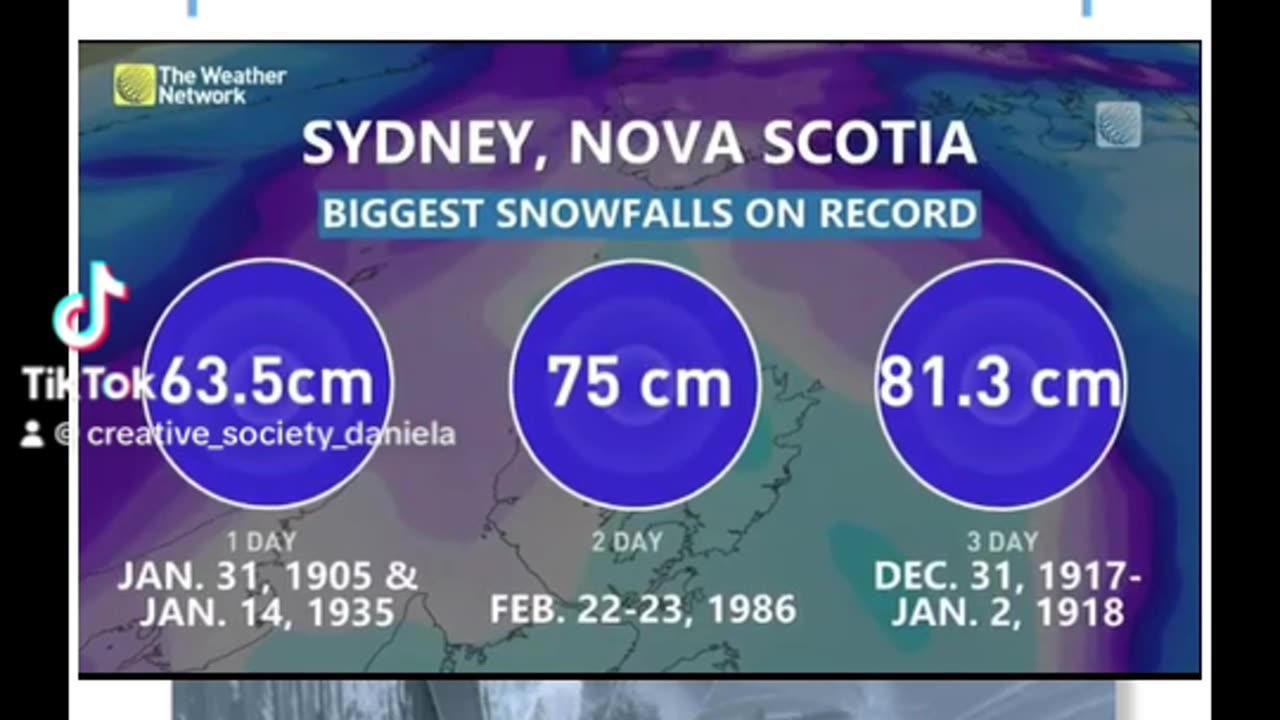 Nova Scotia, Canada Digging Out After Historic Snowfall