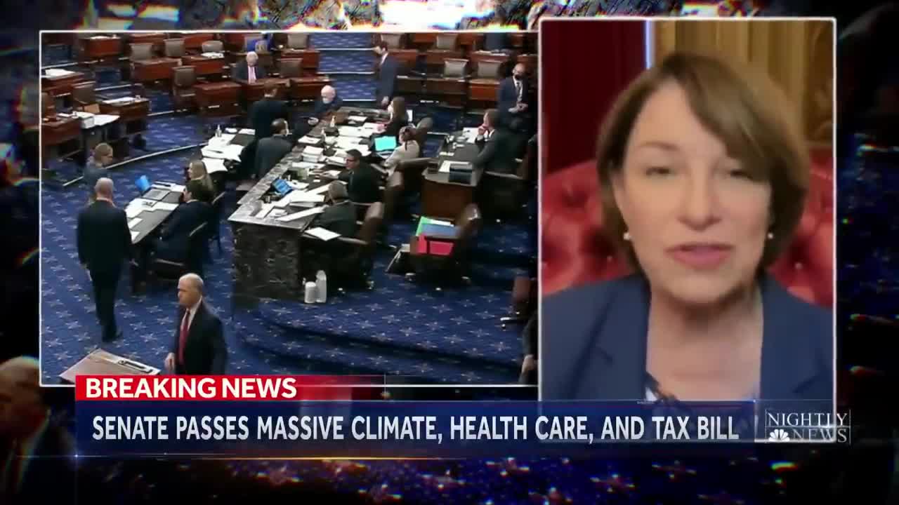 Democratic Healthcare, Economic, And Climate Bill Passed