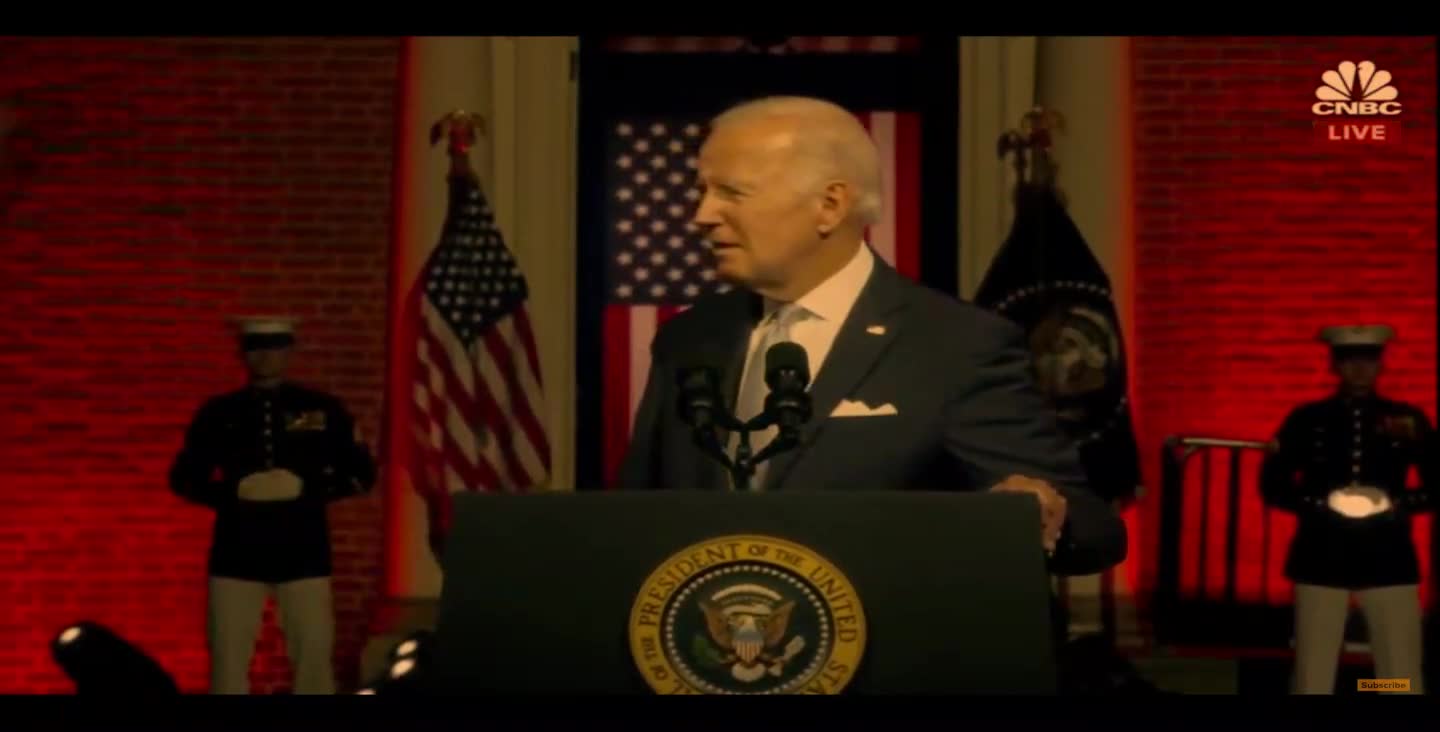 Joe Biden's Message to Democrats, Independent and Mainstream Rupublicans