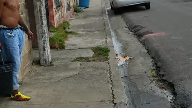 Walking around a area just outside of Basseterre - St Kitts