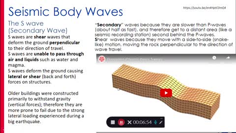 Earthquakes: Seismology