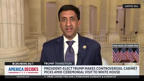 Rep. Ro Khanna (D-CA) says #MAGA voters don't like Trump cabinet appointments