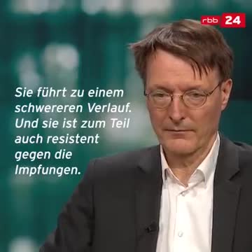 rbb24: Die Delta-Variante und Karl Lauterbachs Logik (16. Juni 2021)