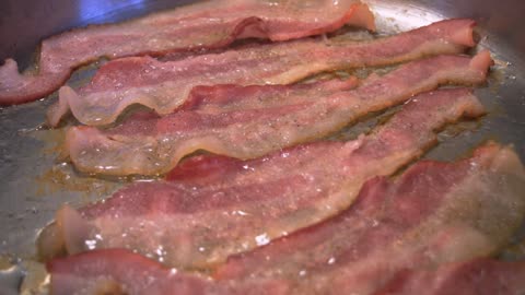 Frying pan bacon