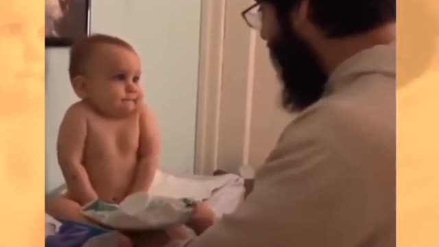 Cute baby status