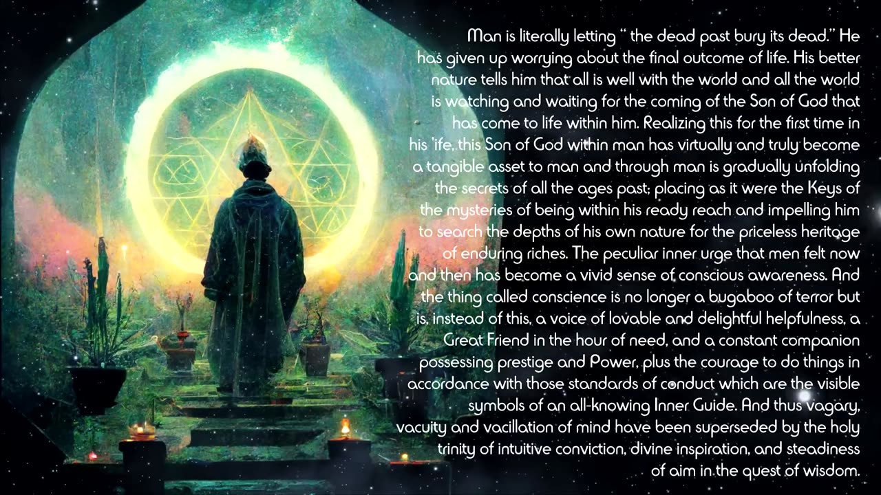 Man's Inner Guide - A Hermetic Esoteric_Occult Article with text and music