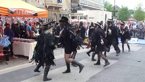 Beltane Border Morris - Tolmen Stone - Chippenham Folk Festival - 2 June 2012