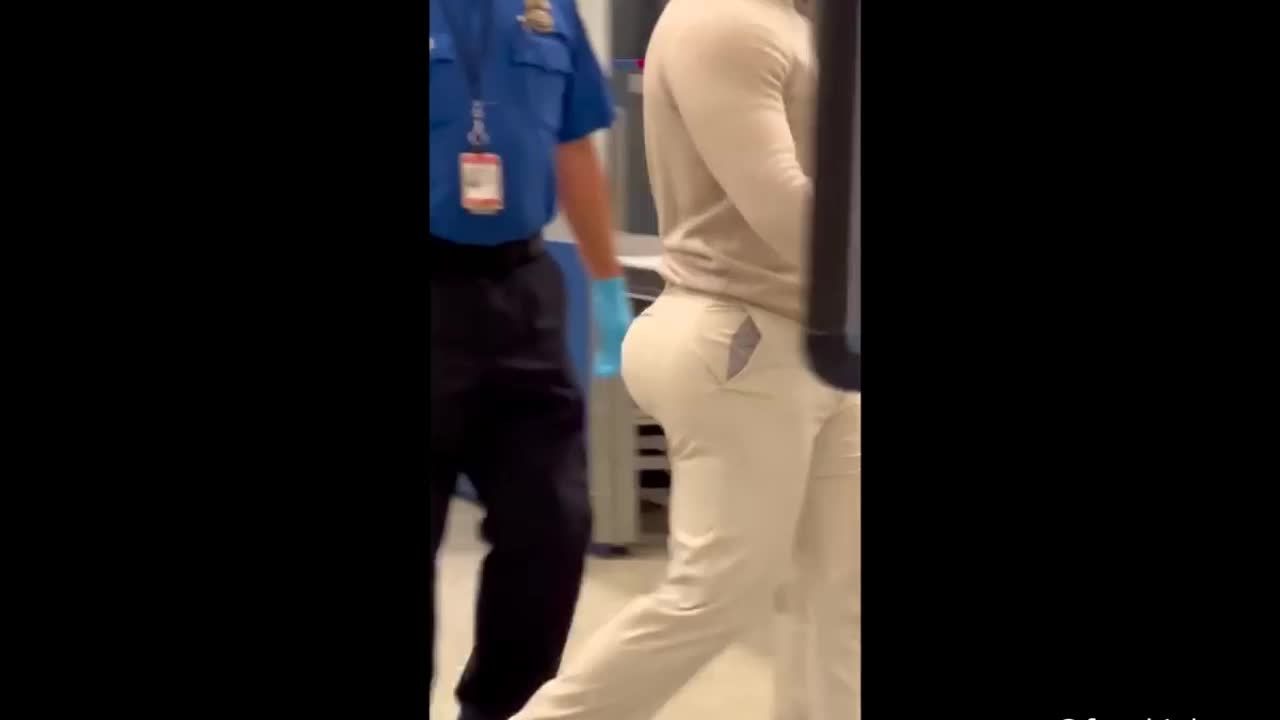 Airport Security Couldn't Believe it was Real