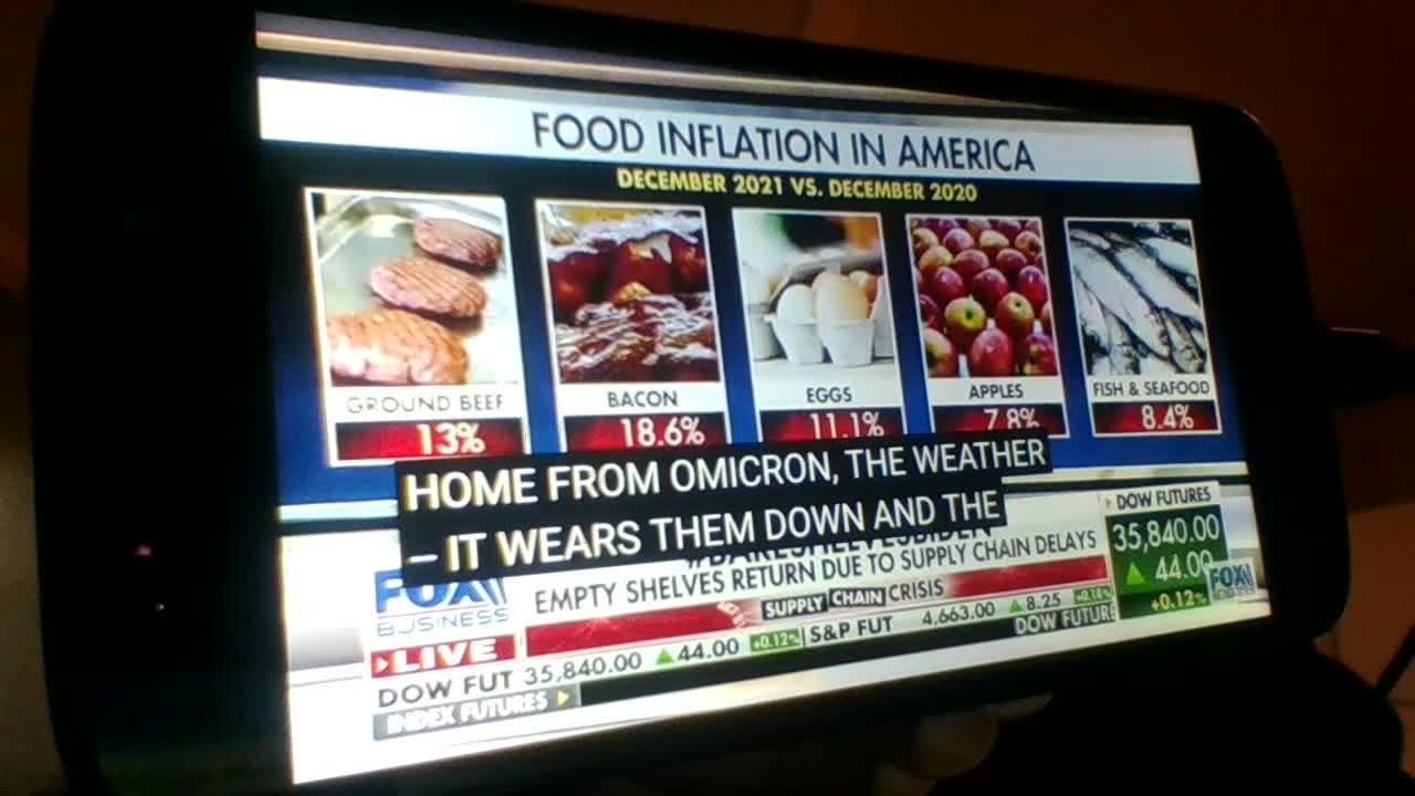 SUPPLY CHAIN SHORTAGES ON EVERYTHING (FAMINE) 1/18/2022