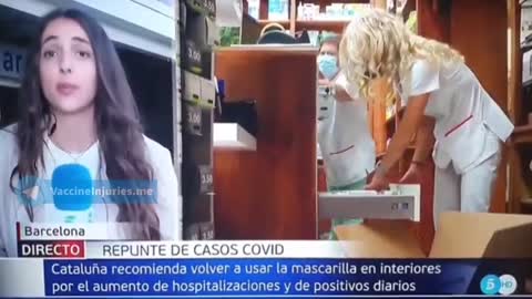 ANOTHER REPORTER COLLAPSES LIVE ON AIR (JABBED)