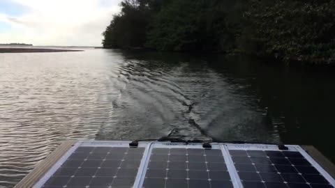 SolGato -a Solar Electric Sailing Catamaran