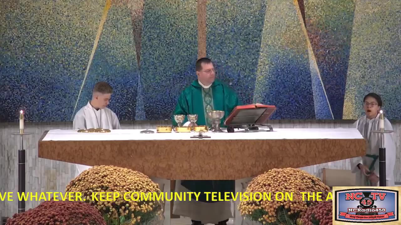 NCTV45 CATHOLIC MASS HOLY SPIRIT PARISH (ST VITUS) 4 PM SATURDAY NOV 9 2024