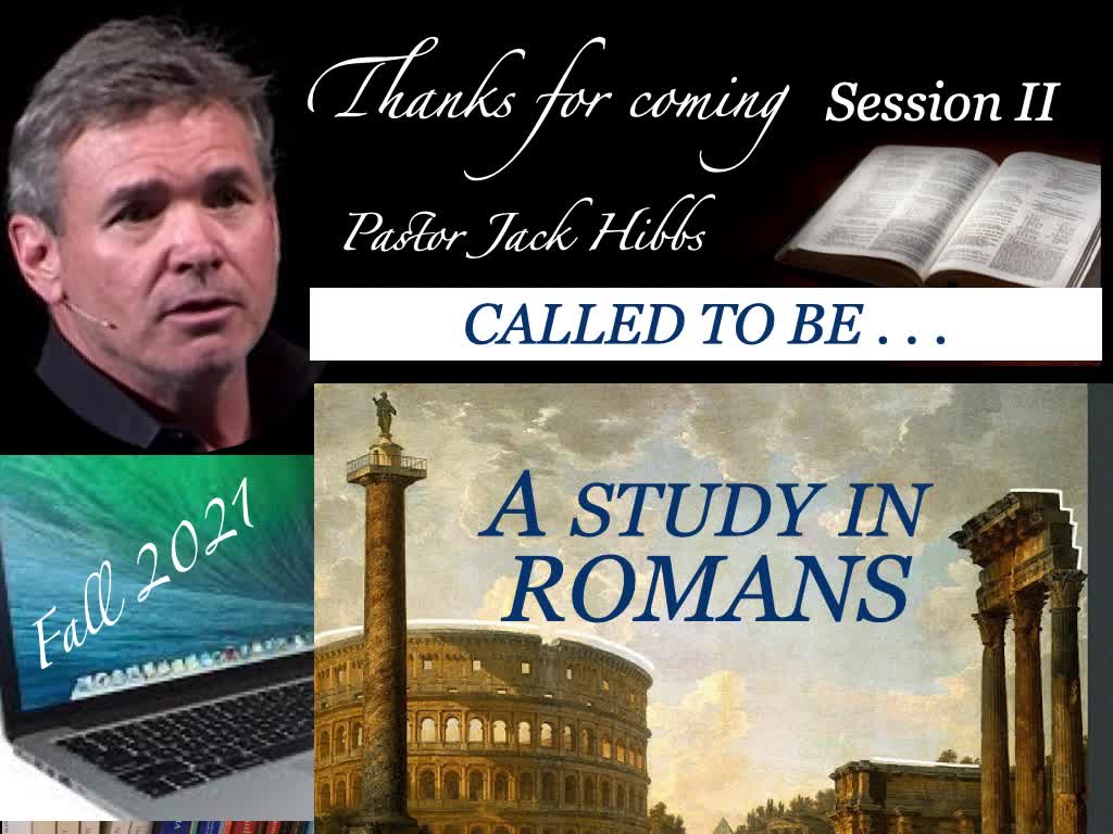 KHCBS Fall 2021 Romans Session Two