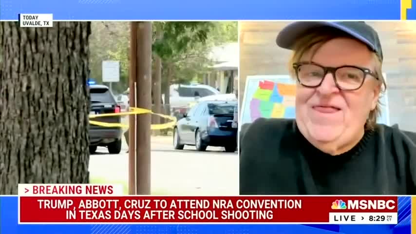 MICHAEL MOORE ON MSNBC: 'WHY CAN'T WE REPEAL THE 2ND AMENDMENT'