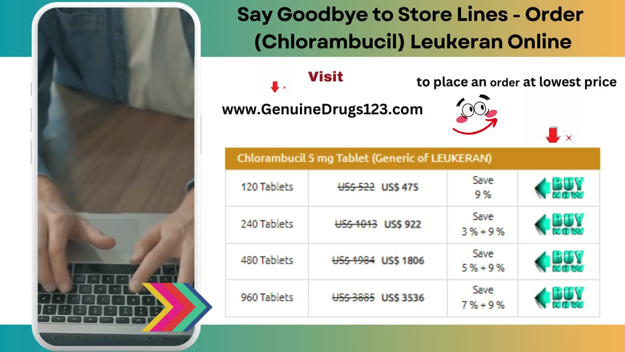 Say Goodbye to Store Lines - Order (Chlorambucil) Leukeran Online