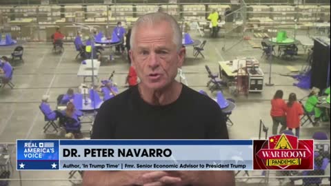 Dr. Peter Navarro: Election Fraud On Bannons War Room