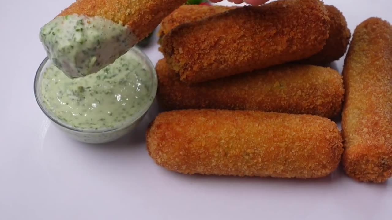 Crispy Potato Bread Rolls