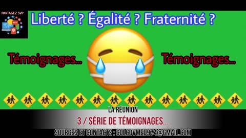 3EMES TÉMOIGNAGES post-vaccinaux La Réunion (25.08.2021)