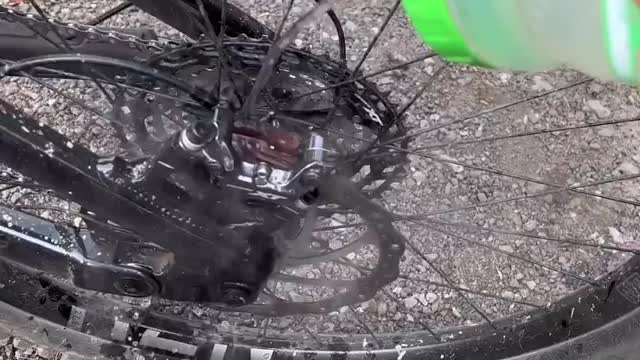 Hot bike brakes