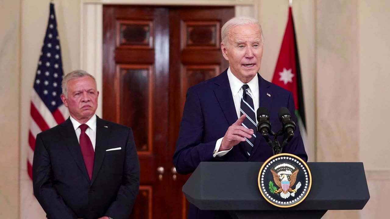 Biden says he is pushing for six-week Gaza pause