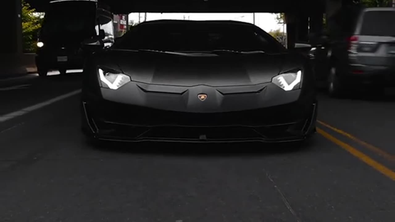 Aventador SVJ #car #cars #supercar #supercars #lamborghini #aventador #svj #v12 #engine #black