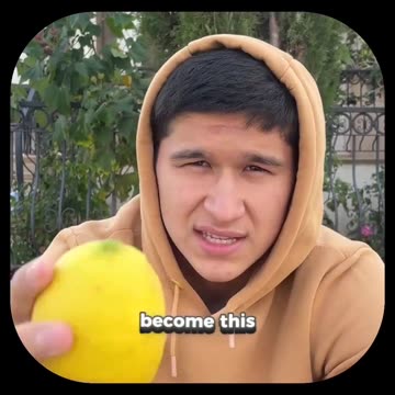 You are just a lemon...