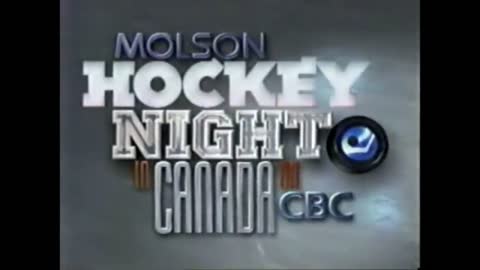 Old school Hockey Night in Canada