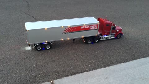 Tamiya Knight Hauler 1_14 Wireless Custom Lighting.