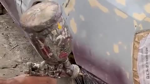 Automotive sheet metal painting tiaose car repair automobile maintenance