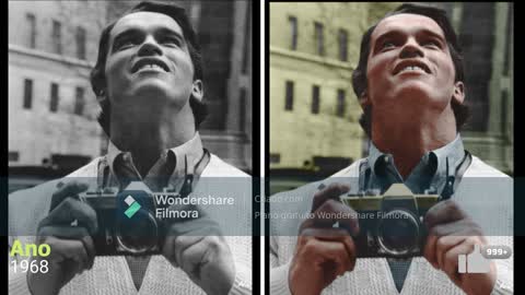 Colorizing the Past # 01 - Arnold Schwarzenegger(1968)