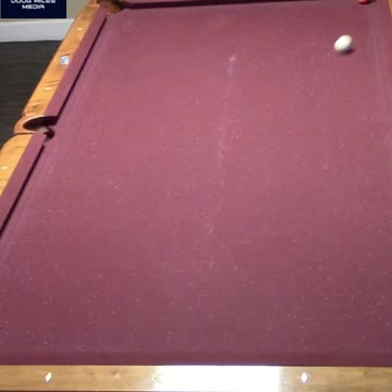 5 BALL IN THE CORNER POCKET THE LONG WAY!