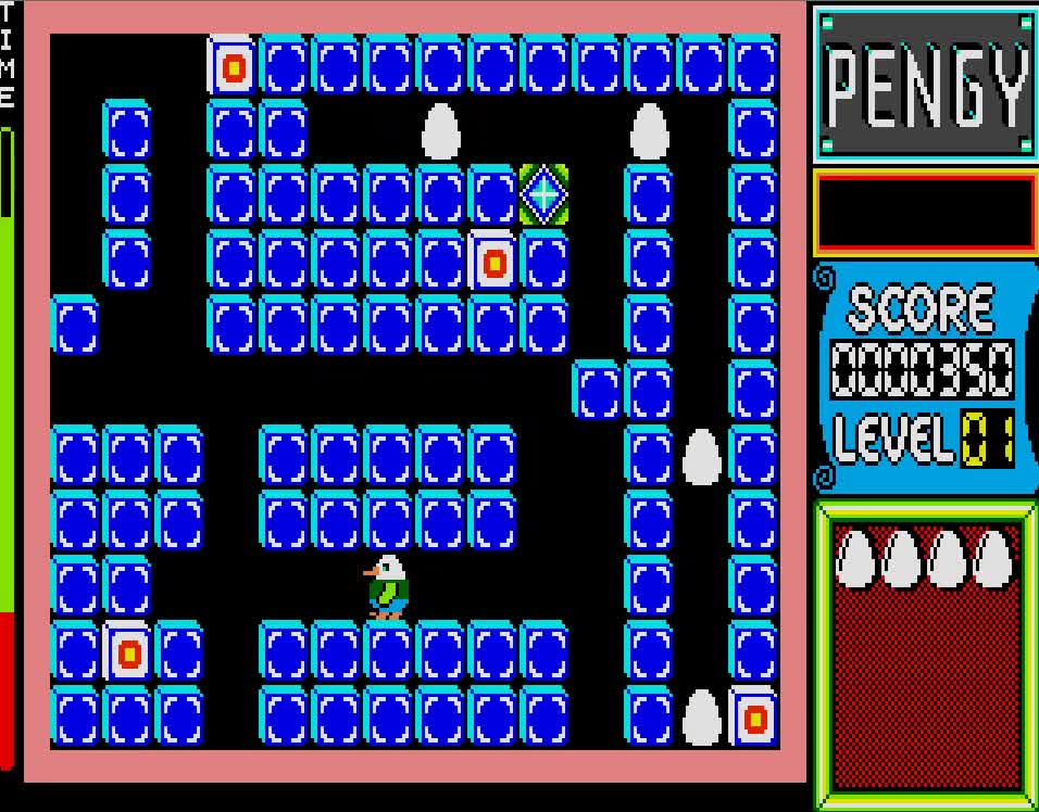 STOS Basic Games - Pengy