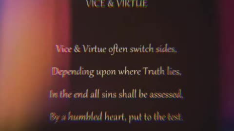 Vice & Virtue