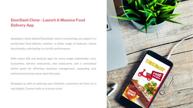 Doordash Clone | Doordash Clone Script | Appdupe