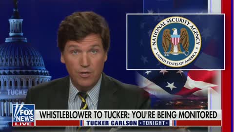 WHOA! Tucker Carlson drops BOMBSHELL that he's a target of NSA spying