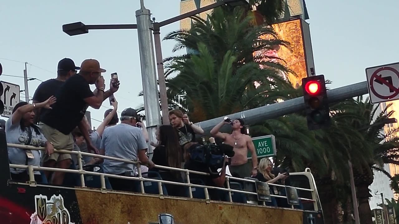 VGK parade Jonathan Marchessault Conn Smythe